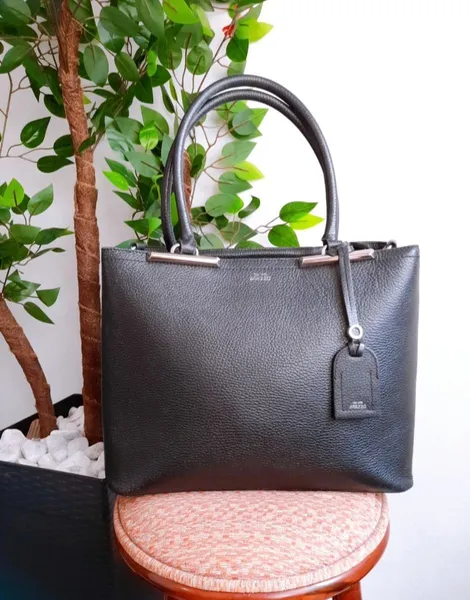 bolsa tote arezzo preta grande