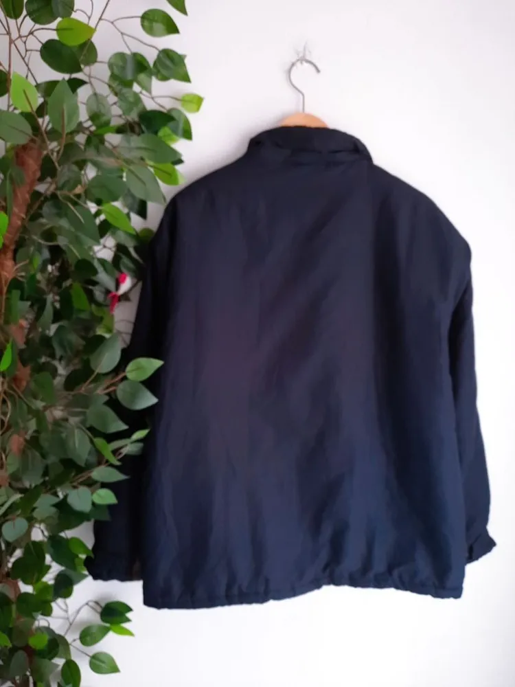 jaqueta masculina acolchoada azul