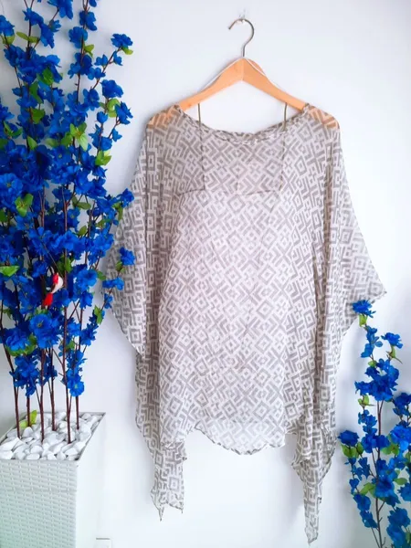 blusa seda pura zara