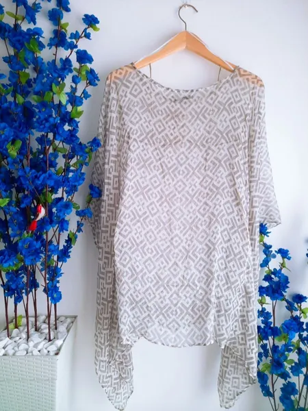 blusa seda pura zara