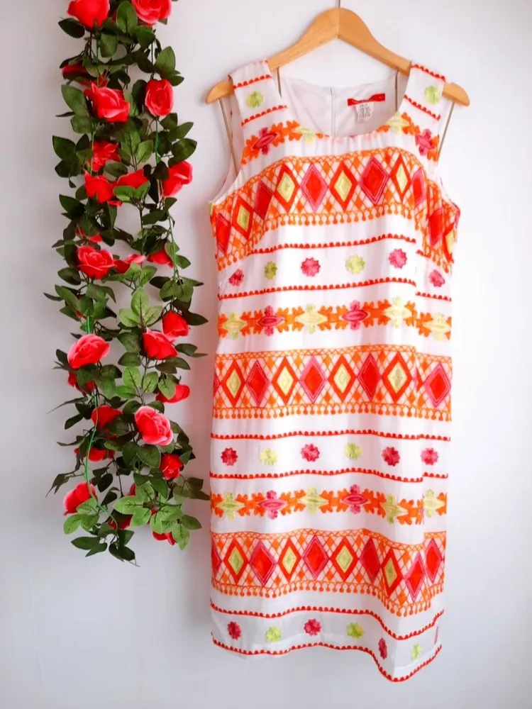 vestido bordado branco talita kume
