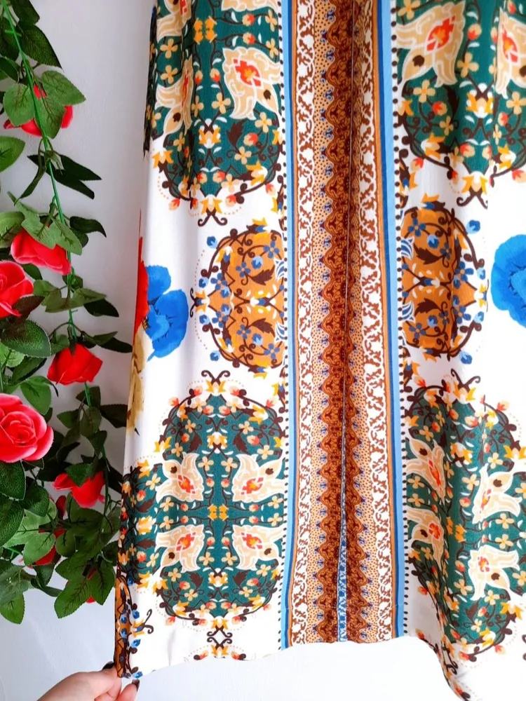 vestido floral farm