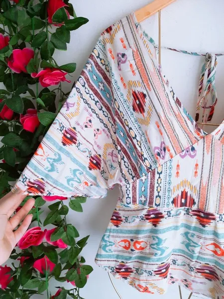 blusa estampada farm