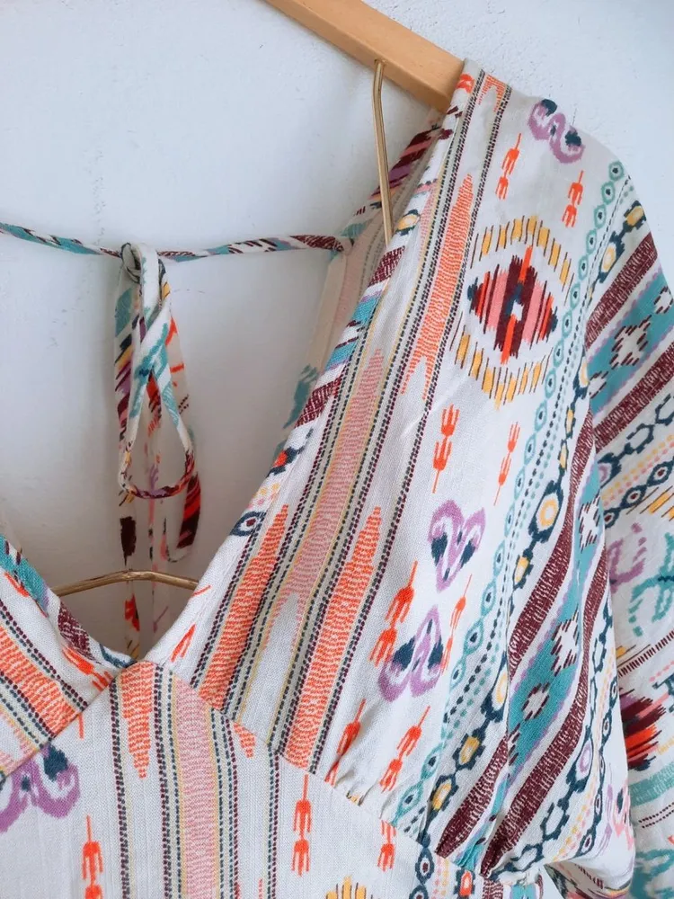 blusa estampada farm