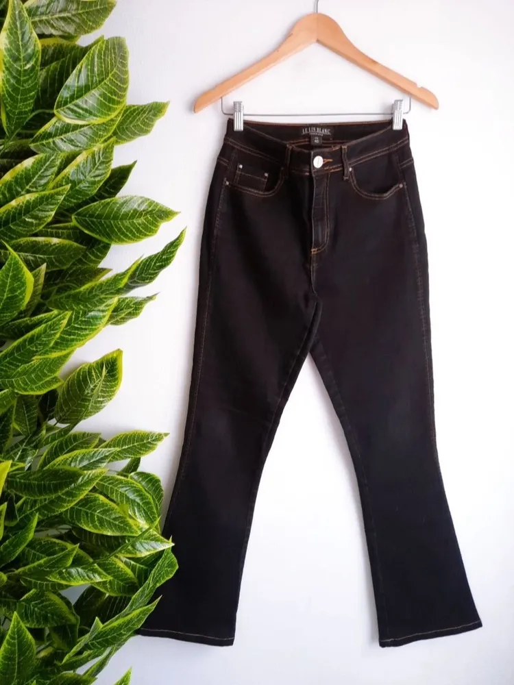 calça jeans flare le lis blanc 40