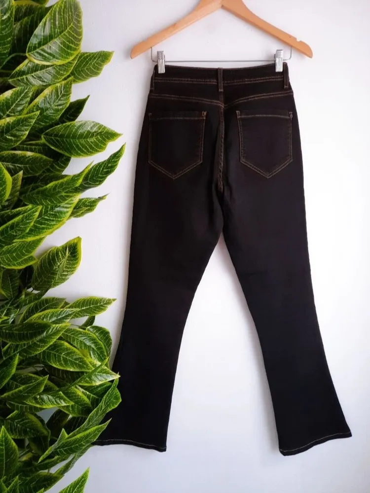 calça jeans flare le lis blanc 40
