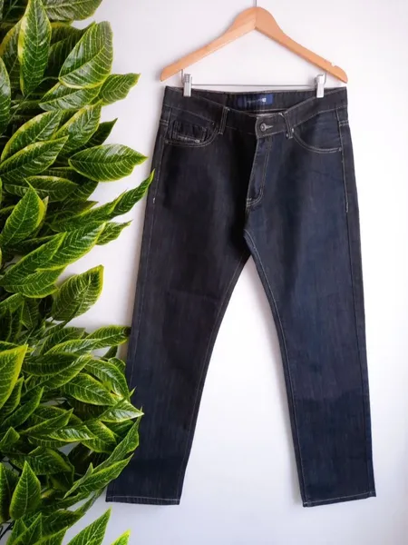 calça jeans masculina diesel azul escuro 46