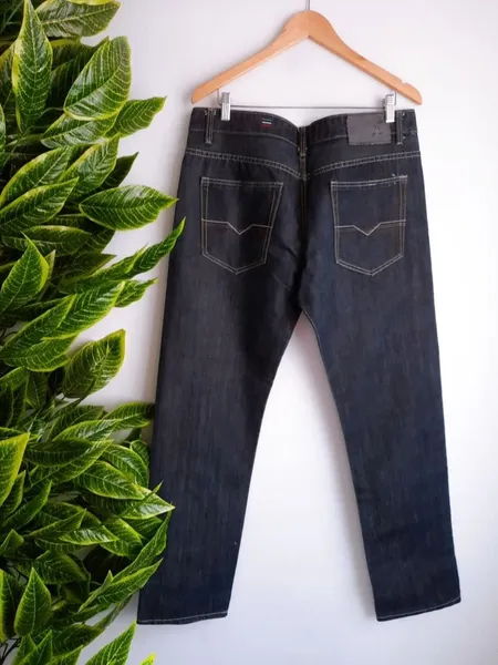calça jeans masculina diesel azul escuro 46