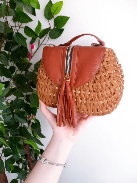 bolsa de palha estruturada