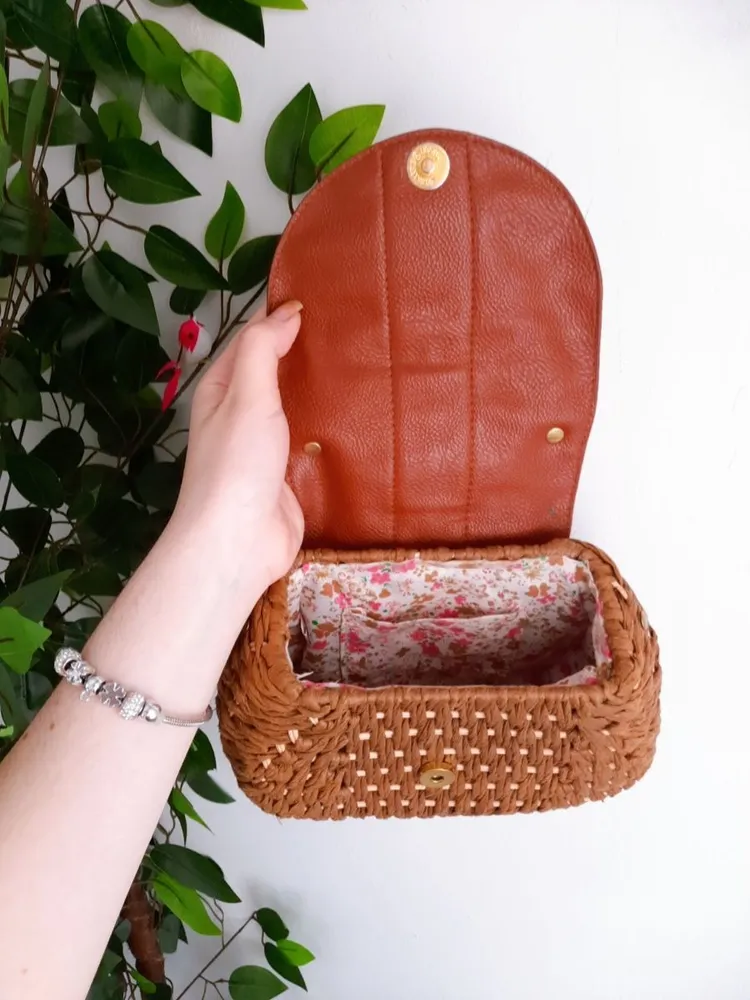 bolsa de palha estruturada