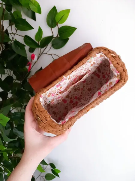bolsa de palha estruturada