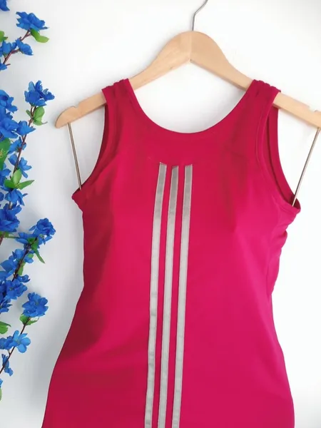 blusa esportiva rosa adidas original