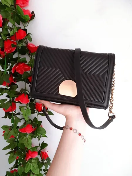 bolsa preta zara