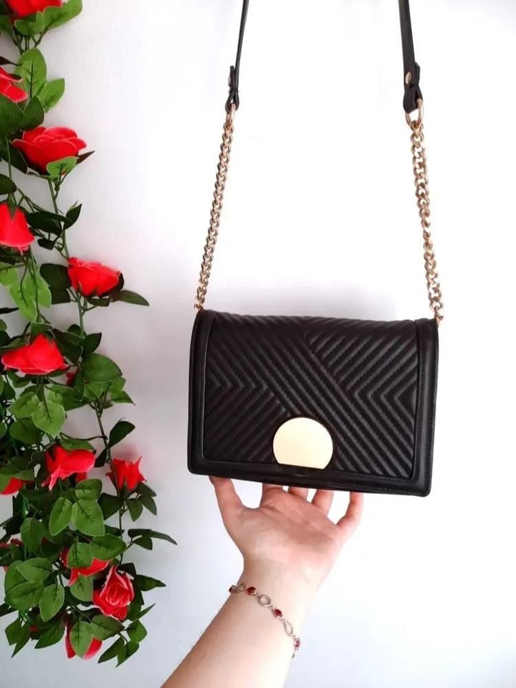 bolsa preta zara