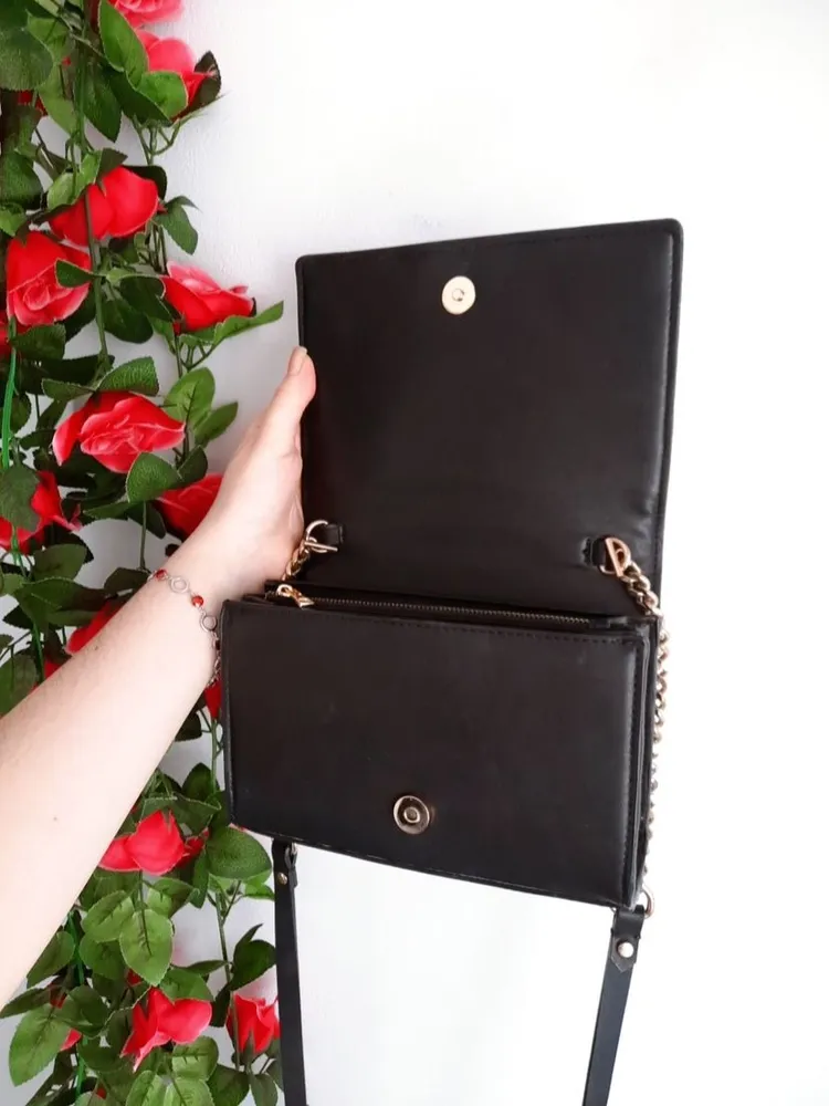 bolsa preta zara