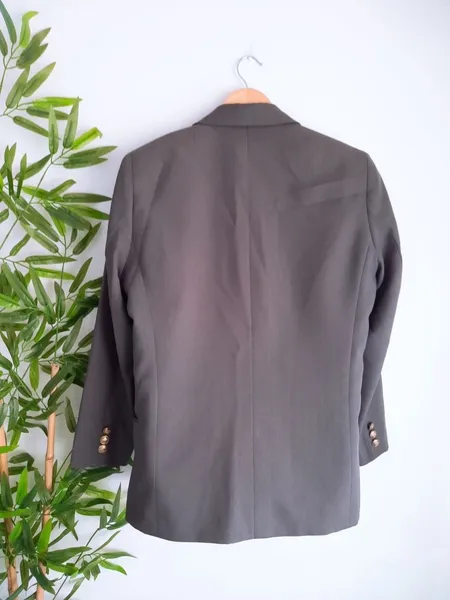 blazer social alfaiataria luxo cinza garbo italian design