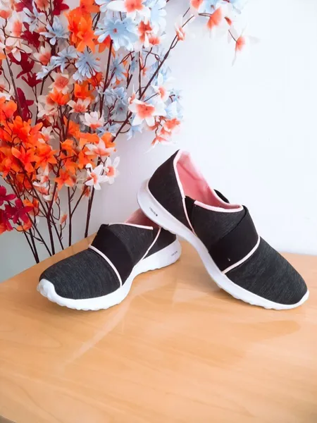 tênis olympikus charm preto com rosa claro