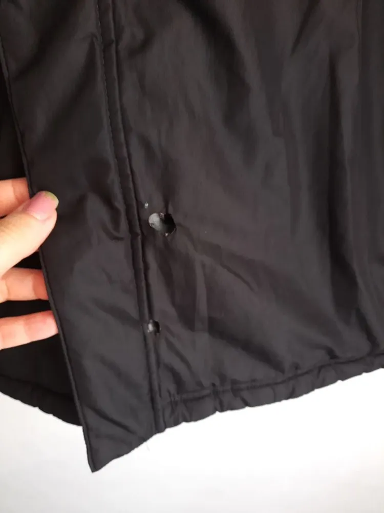 jaqueta masculina preta com cinza puma original