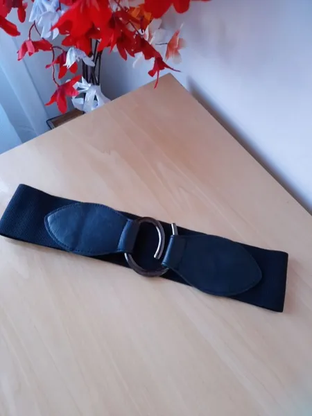 cinto feminino preto elástico