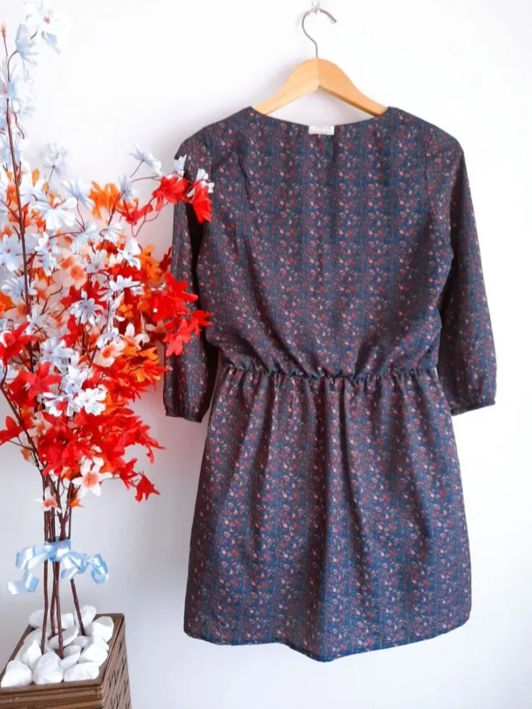 vestido feminino estampado floral p