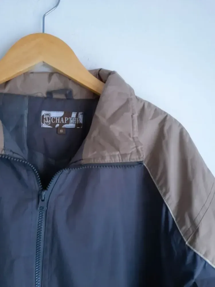 jaqueta masculina corta-vento acolchoada chapter