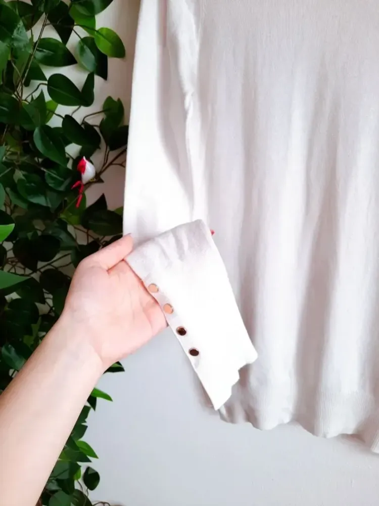 suéter zara gola alta p