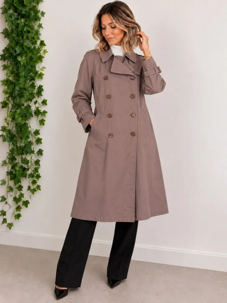 casaco trench coat longo london fog