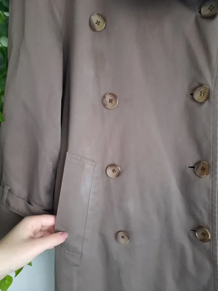 casaco trench coat longo london fog