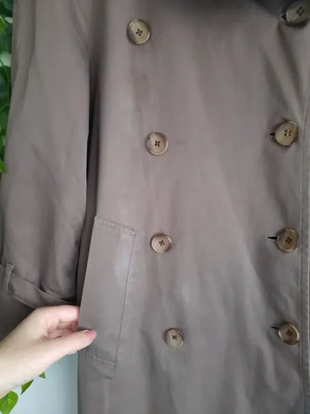 casaco trench coat longo london fog