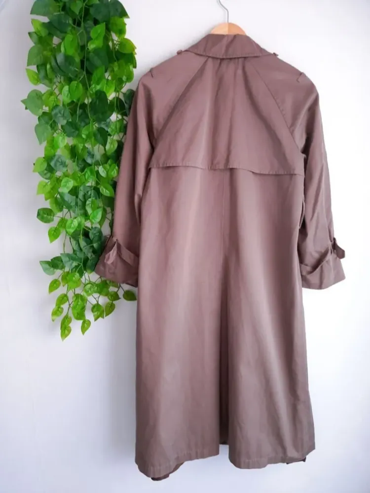 casaco trench coat longo london fog