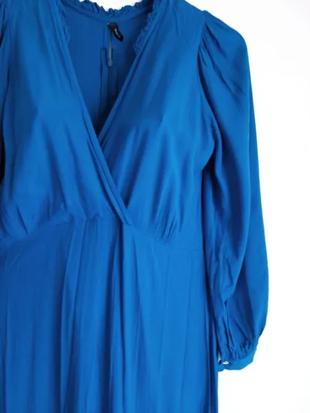 vestido longo mirage azul p