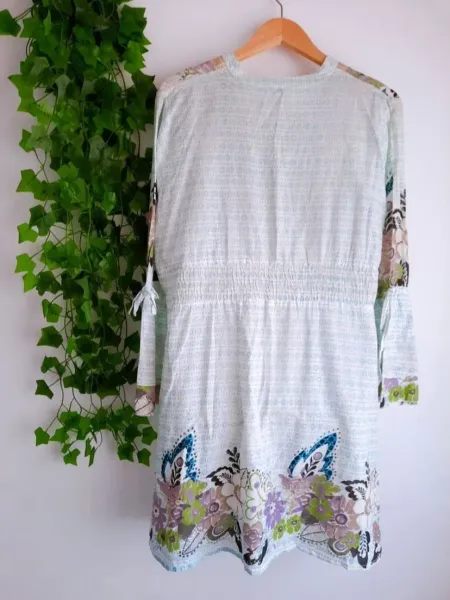 vestido indiano india fashion estampado m
