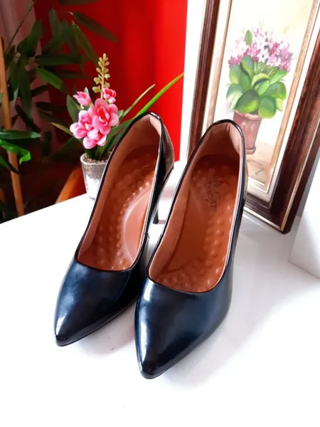 sapato scarpin mr.cat verniz preto 36