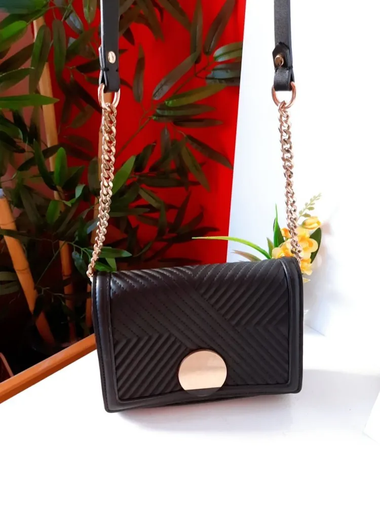 bolsa preta zara