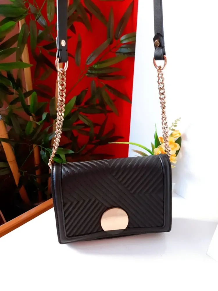 bolsa preta zara