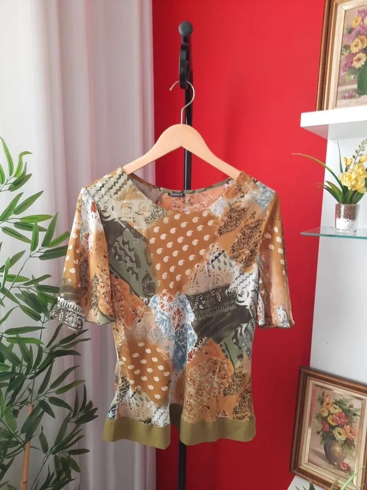 blusa dalant estampada m