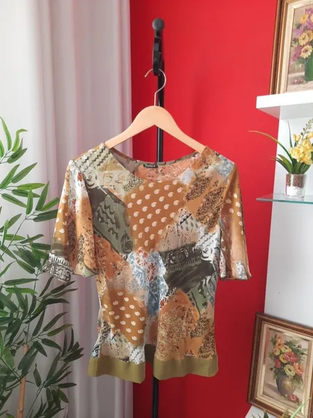 blusa dalant estampada m