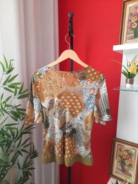 blusa dalant estampada m