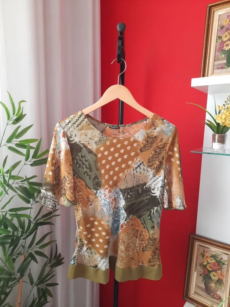 blusa dalant estampada m