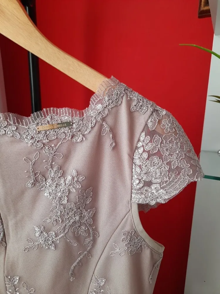 blusa donna sorelle francesa tule bordado bege m
