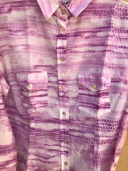 Camisa Rosa E Branco Da Marca Le Lis Blanc