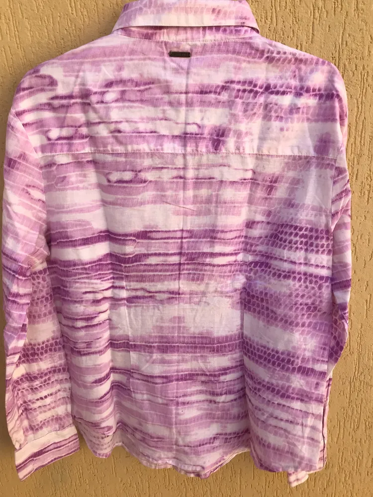 Camisa Rosa E Branco Da Marca Le Lis Blanc
