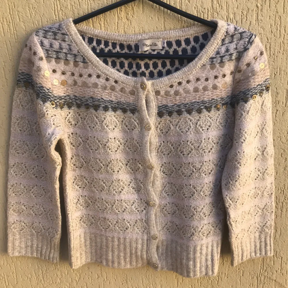 Casaquinho Cardigan Em Tricot Da Marca Maria Filó