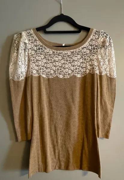Blusa manga 7/8 Maria Filó estilosa em ótimo estado