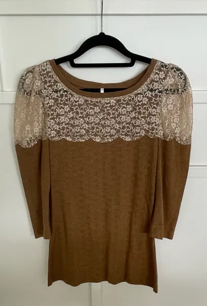 Blusa manga 7/8 Maria Filó estilosa em ótimo estado