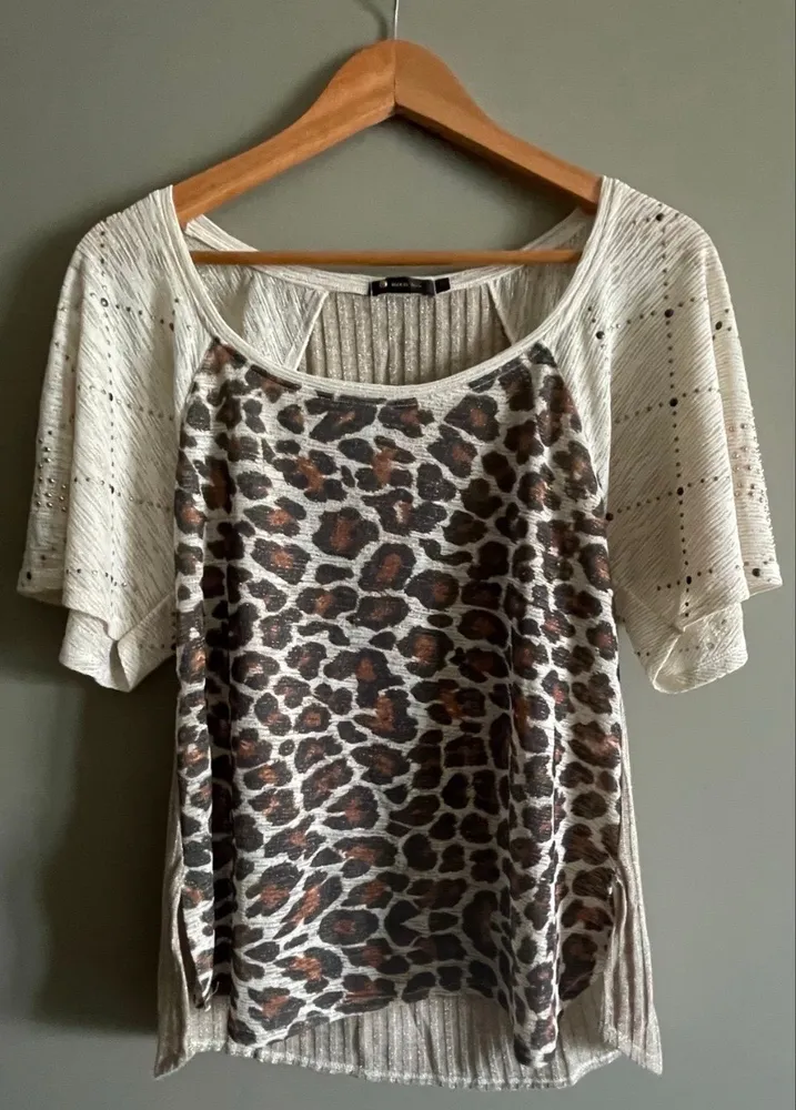 Linda blusa manga curta Maria Filó excelente estado