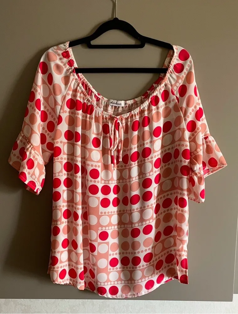 Linda blusa estilo ciganinha super estilosa