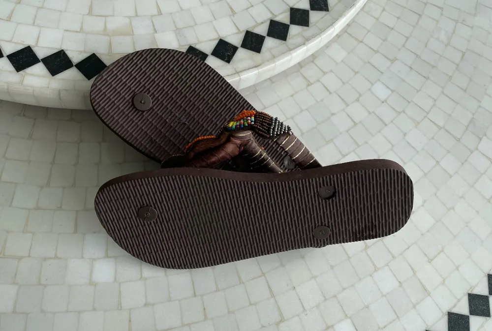 Par de chinelos Havaianas lindos personalizados