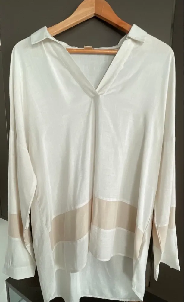 Linda camisa feminina mangas longas