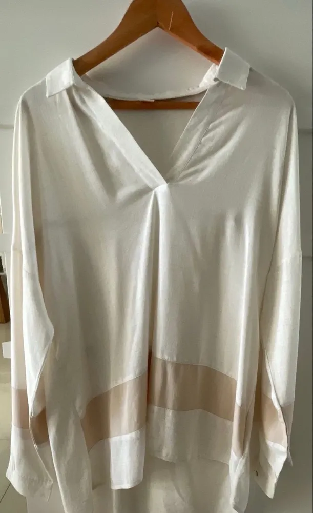 Linda camisa feminina mangas longas